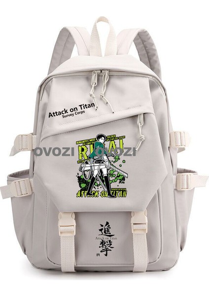 Ovozı Attack Of The Giants Özgürlük Kanatları Moda Trend Omuz Çantası Öğrenci Okul Çantası (Yurt Dışından)