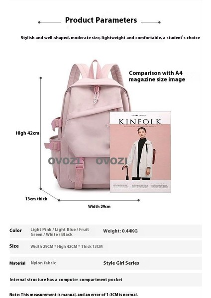 Ovozı Attack Of The Giants Özgürlük Kanatları Moda Trend Omuz Çantası Öğrenci Okul Çantası (Yurt Dışından) fırsatları