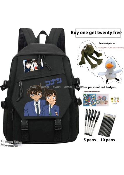 Ovozı Öğrenci Büyük Kapasiteli Okul Çantası Günlük Omuz Çantası (Yurt Dışından)