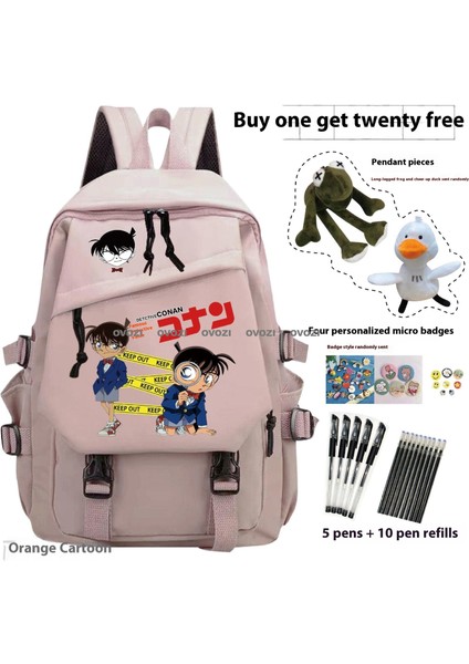 Ovozı Öğrenci Büyük Kapasiteli Okul Çantası Günlük Omuz Çantası (Yurt Dışından)