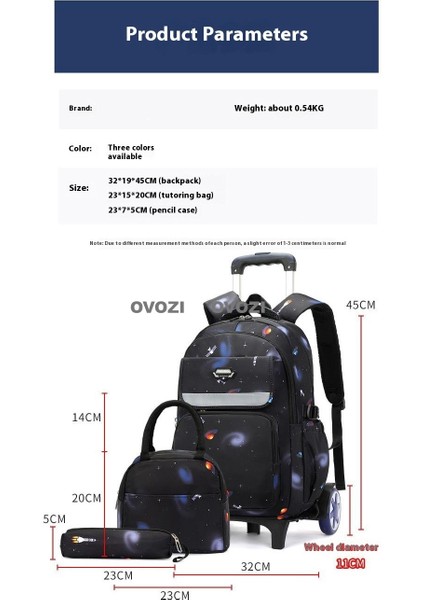 Ovozı El Arabası Çanta Seti Montajlı ve Ayrılabilir (Yurt Dışından) modelleri