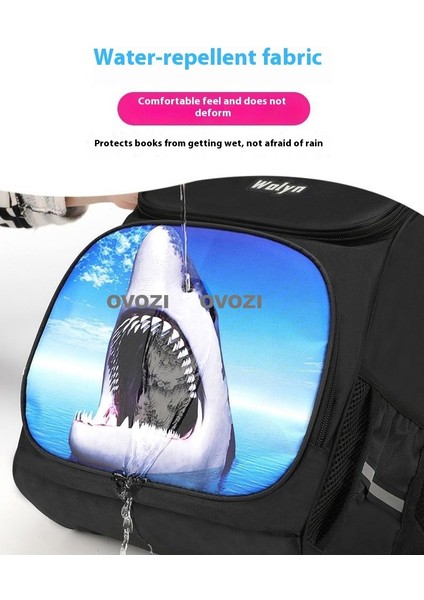 Ovozı 41CM Benim Dünyam Okul Çantası Büyük Kapasiteli Öğrenci Okul Çantası Günlük Omuz Çantası (Yurt Dışından) indirimleri