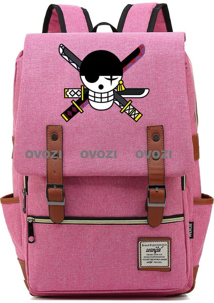 Ovozı 38CM One Piece Büyük Kapasiteli Öğrenci Okul Çantası Günlük Omuz Çantası (Yurt Dışından)