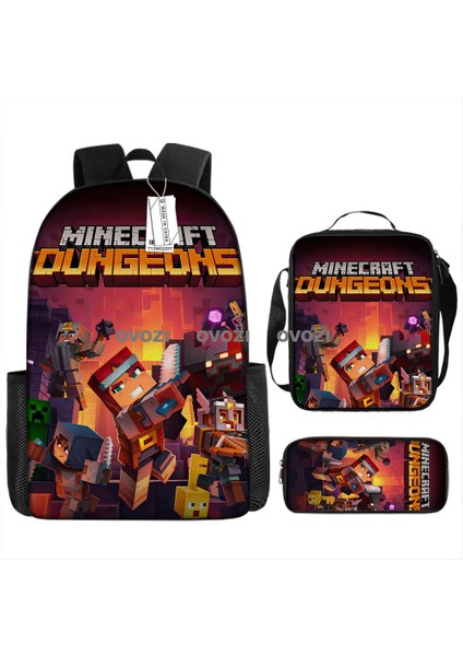 Ovozı Öğrenci Okul Çantası Seti (Yurt Dışından)