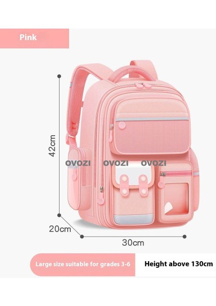 Ovozı Büyük Kapasiteli Yük Azaltma Omurga Koruma Öğrenci Okul Çantası Eğlence Omuz Çantası (Yurt Dışından)