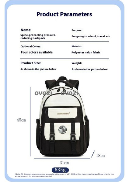 Ovozı Günlük Moda Omuz Çantası Öğrenci Okul Çantası (Yurt Dışından) indirimleri