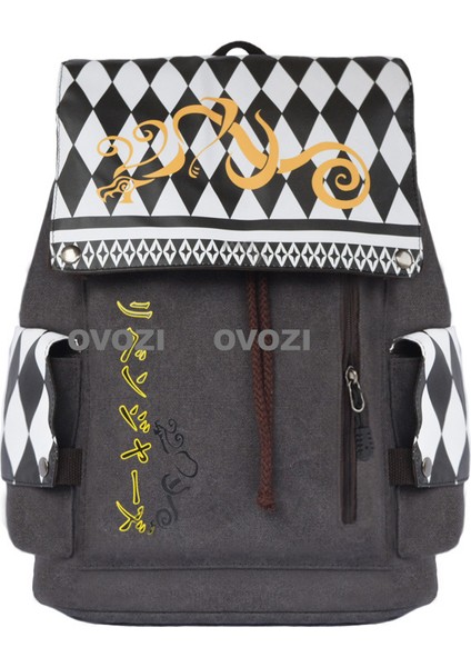 Ovozı Büyük Kapasiteli Karikatür Öğrenci Okul Çantası Günlük Omuz Çantası (Yurt Dışından)