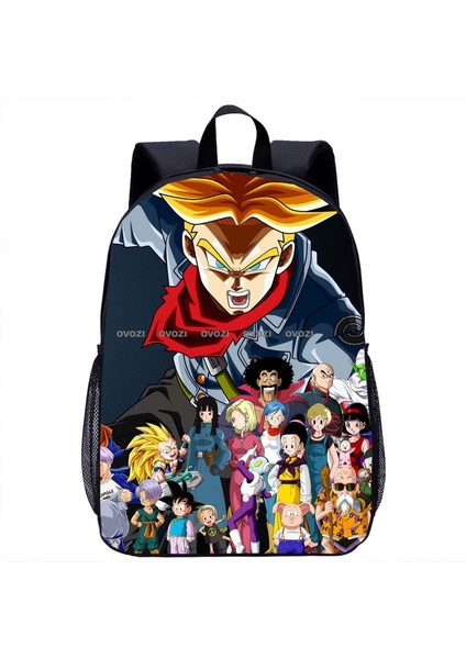 Ovozı Karikatür Öğrenci Okul Çantası Büyük Kapasiteli Günlük Omuz Çantası (Yurt Dışından)
