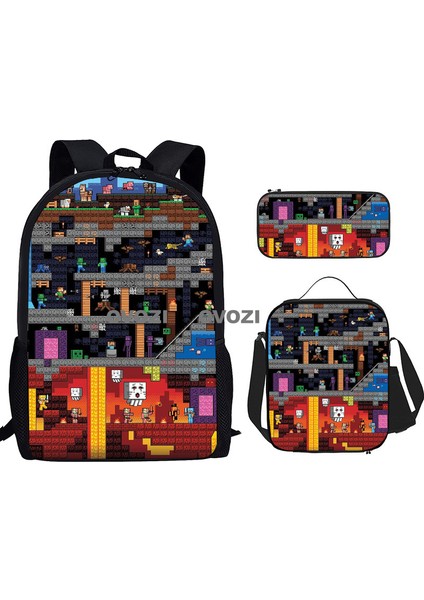 Ovozı Öğrenci Okul Çantası Seti (Yurt Dışından)