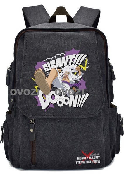 Ovozı Büyük Kapasiteli Karikatür Öğrenci Okul Çantası Günlük Omuz Çantası (Yurt Dışından)