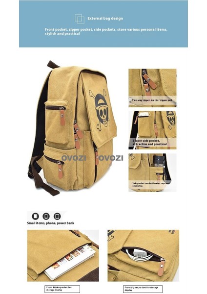 Ovozı Büyük Kapasiteli Karikatür Öğrenci Okul Çantası Günlük Omuz Çantası (Yurt Dışından) fırsatları