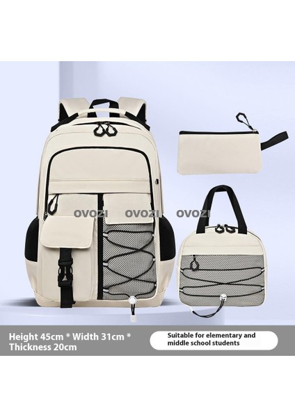 Ovozı Öğrenci Okul Çantası Seti (Yurt Dışından)