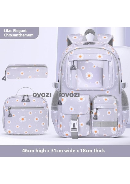 Ovozı Öğrenci Okul Çantası Seti (Yurt Dışından)