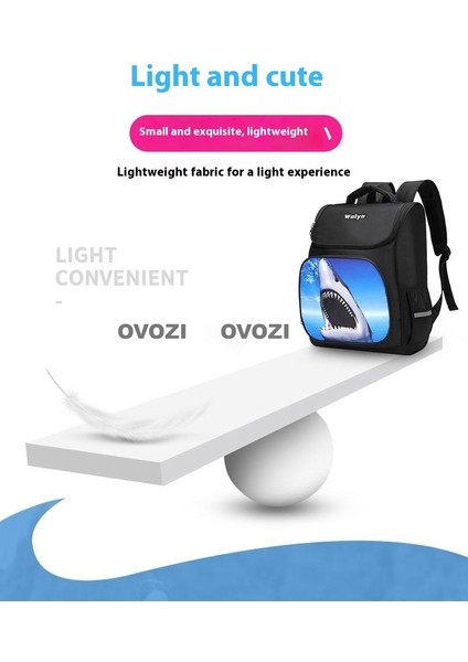 Ovozı 37CM Benim Dünyam Okul Çantası Büyük Kapasiteli Öğrenci Okul Çantası Günlük Omuz Çantası (Yurt Dışından) fiyatları