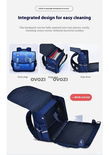 Ovozı Öğrenci Okul Çantası Günlük Omuz Çantası (Yurt Dışından) indirimleri