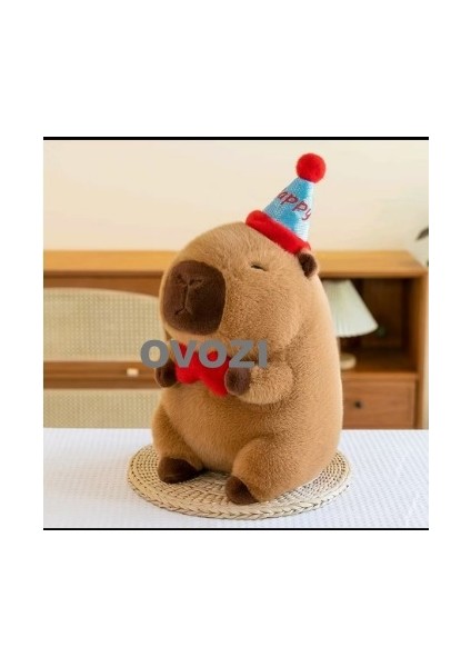 Ovozı 45CM Sevimli Capya Su Yunusu Peluş Oyuncak Bebek Bebek Yastık Hediye (Yurt Dışından)
