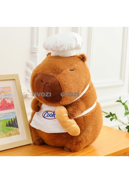 Ovozı 35CM Sevimli Kapia Su Yunusu Peluş Oyuncak Bebek Bebek Yastık Hediye (Yurt Dışından)