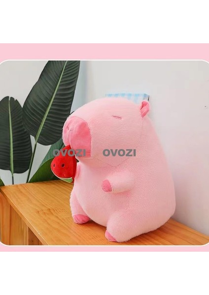 Ovozı 50CM Sevimli Kapia Su Yunusu Peluş Oyuncak Bebek Bebek Yastık Hediye (Yurt Dışından)