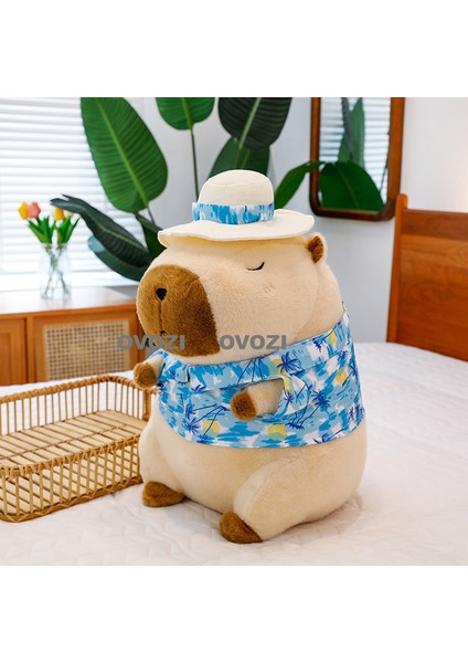 Ovozı 40CM Sevimli Kapia Su Yunusu Peluş Oyuncak Bebek Bebek Yastık Hediye (Yurt Dışından)