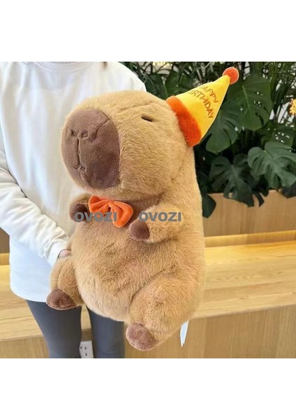 Ovozı 40CM Sevimli Kapia Su Yunusu Peluş Oyuncak Bebek Bebek Yastık Hediye (Yurt Dışından)