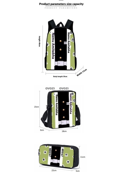 Ovozı Öğrenci Okul Çantası Seti (Yurt Dışından) modelleri