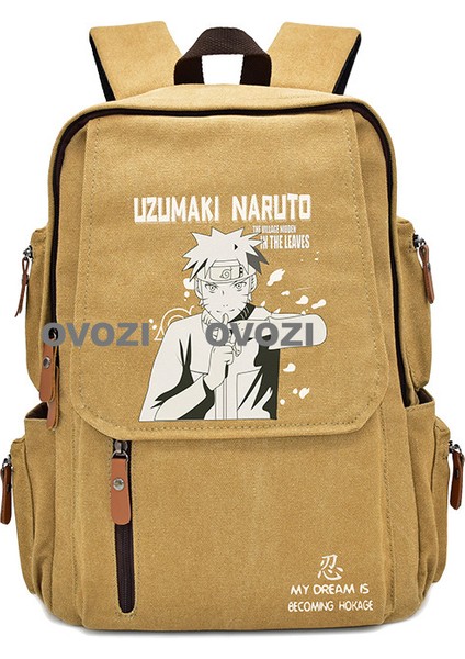 Ovozı Büyük Kapasiteli Karikatür Öğrenci Okul Çantası Günlük Omuz Çantası (Yurt Dışından)