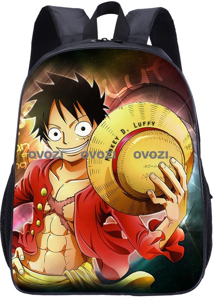 Ovozı Büyük Kapasiteli Karikatür Öğrenci Okul Çantası Günlük Omuz Çantası (Yurt Dışından)