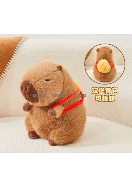Ovozı 40CM Sevimli Kapia Su Yunusu Peluş Oyuncak Bebek Bebek Yastık Hediye (Yurt Dışından)