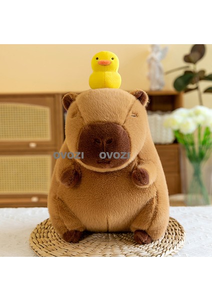 Ovozı 40CM Sevimli Kapia Su Yunusu Peluş Oyuncak Bebek Bebek Yastık Hediye (Yurt Dışından)