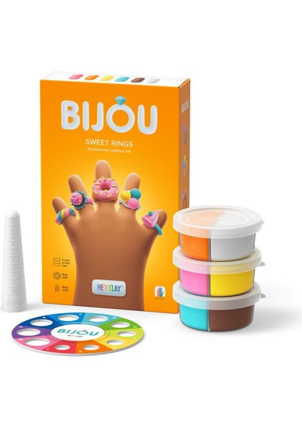Hava ile Kuruyan Kil (3'lü Kutu) - Takılar (Tatlı Yüzükler) fiyatları