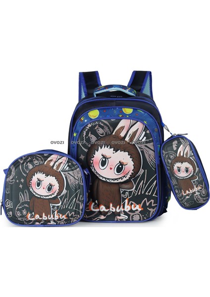 Ovozı Öğrenci Okul Çantası Seti (Yurt Dışından)