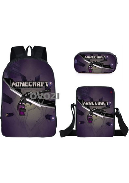 Ovozı Öğrenci Okul Çantası Seti (Yurt Dışından)