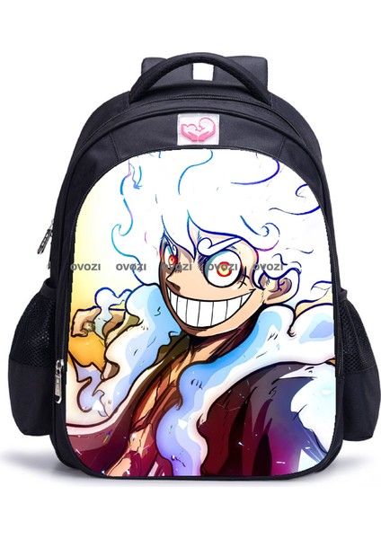 Ovozı 42CM One Piece Büyük Kapasiteli Öğrenci Okul Çantası Günlük Omuz Çantası (Yurt Dışından)