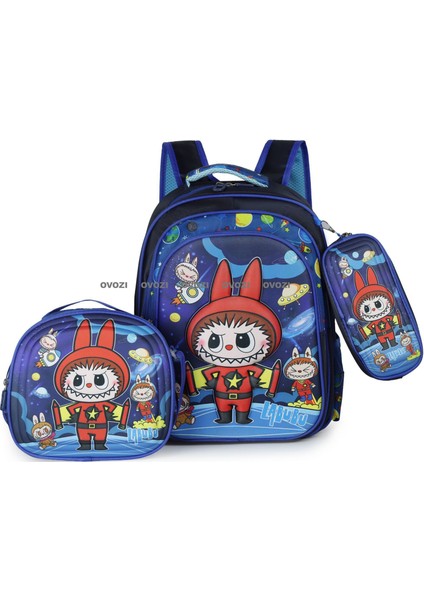 Ovozı Öğrenci Okul Çantası Seti (Yurt Dışından)