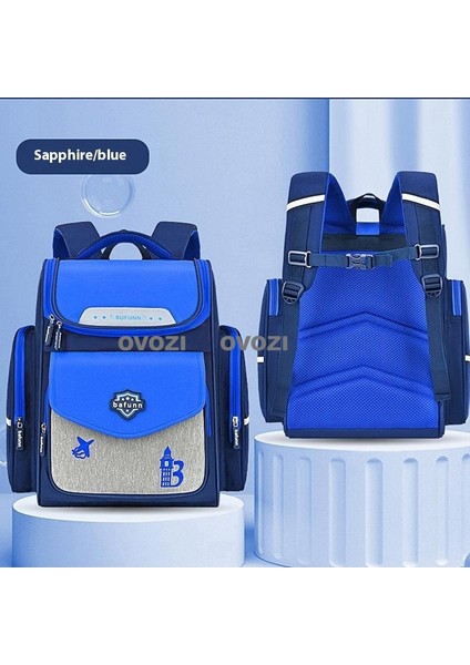 Ovozı 41CM Büyük Kapasiteli Öğrenci Okul Çantası Günlük Omuz Çantası (Yurt Dışından)