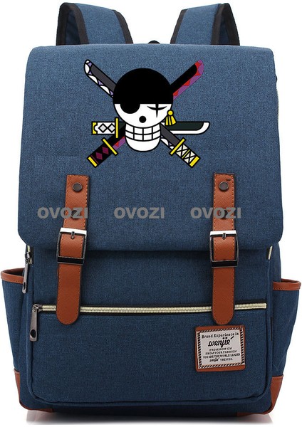 Ovozı 38CM One Piece Büyük Kapasiteli Öğrenci Okul Çantası Günlük Omuz Çantası (Yurt Dışından)