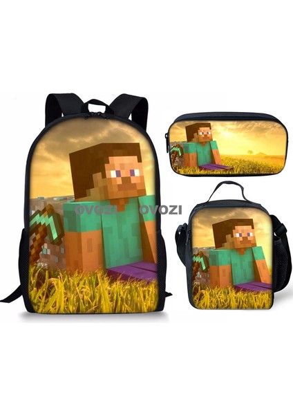 Ovozı Öğrenci Okul Çantası Seti (Yurt Dışından)