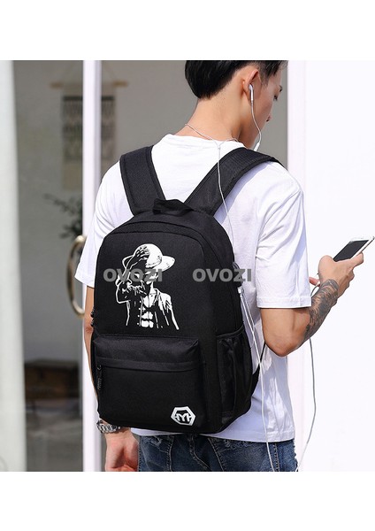 Ovozı Büyük Kapasiteli Öğrenci Okul Çantası Günlük Omuz Çantası (Yurt Dışından)