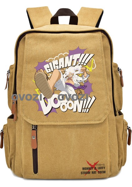 Ovozı Büyük Kapasiteli Karikatür Öğrenci Okul Çantası Günlük Omuz Çantası (Yurt Dışından)