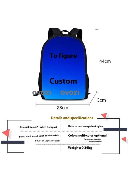 Ovozı Öğrenci Okul Çantası Seti (Yurt Dışından) modelleri