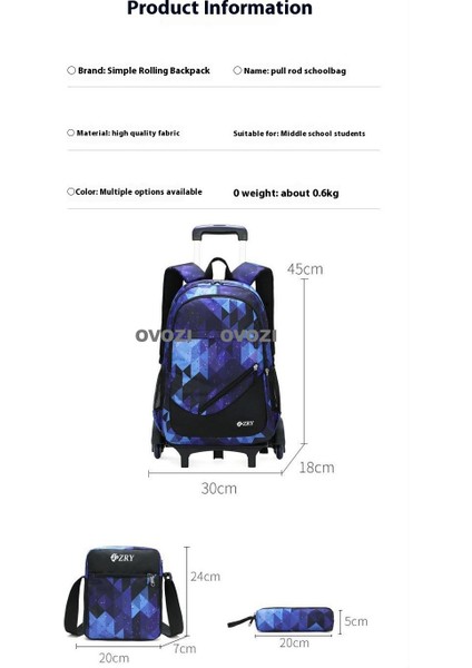 Ovozı El Arabası Çanta Seti Montajlı Ayrılabilir Ayarlanabilir (Yurt Dışından) fiyatları