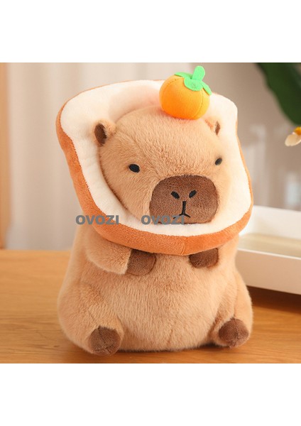 Ovozı 40CM Sevimli Kapia Su Yunusu Peluş Oyuncak Bebek Bebek Yastık Hediye (Yurt Dışından)
