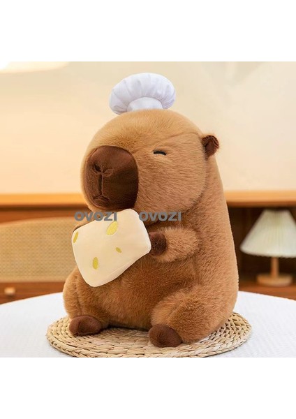 Ovozı 50CM Sevimli Kapia Su Yunusu Peluş Oyuncak Bebek Bebek Yastık Hediye (Yurt Dışından)