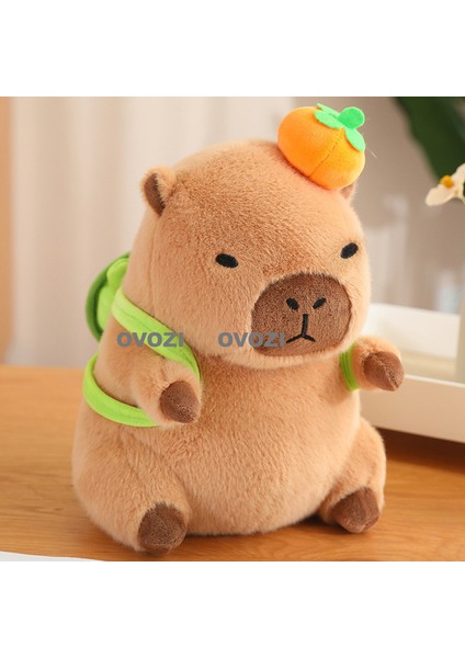 Ovozı 50CM Sevimli Kapia Su Yunusu Peluş Oyuncak Bebek Bebek Yastık Hediye (Yurt Dışından)
