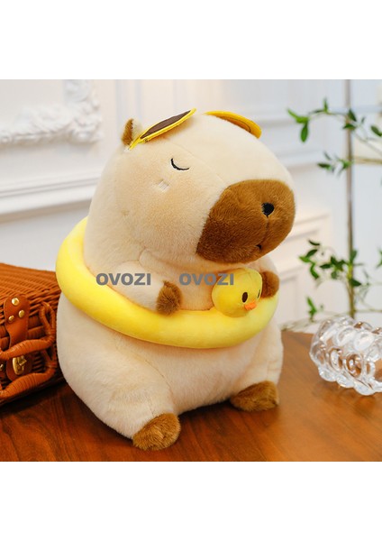 Ovozı 40CM Sevimli Kapia Su Yunusu Peluş Oyuncak Bebek Bebek Yastık Hediye (Yurt Dışından)