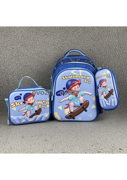 Ovozı Öğrenci Okul Çantası Seti (Yurt Dışından)