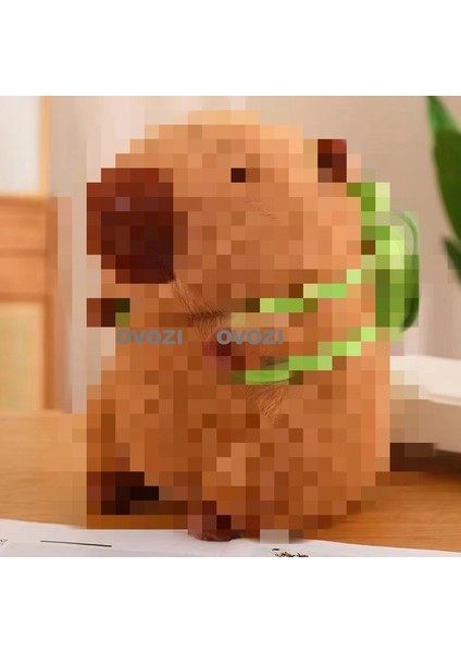 Ovozı 40CM Sevimli Kapia Su Yunusu Peluş Oyuncak Bebek Bebek Yastık Hediye (Yurt Dışından)