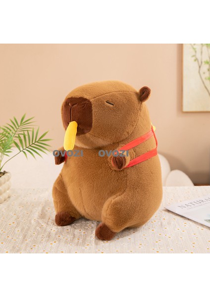 Ovozı 40CM Sevimli Kapia Su Yunusu Peluş Oyuncak Bebek Bebek Yastık Hediye (Yurt Dışından)