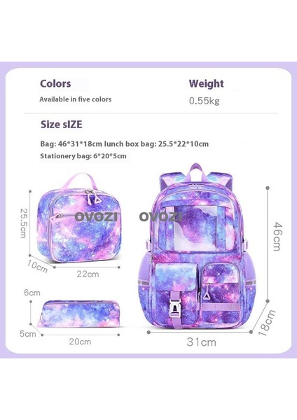 Ovozı Öğrenci Okul Çantası Seti (Yurt Dışından) fiyatları