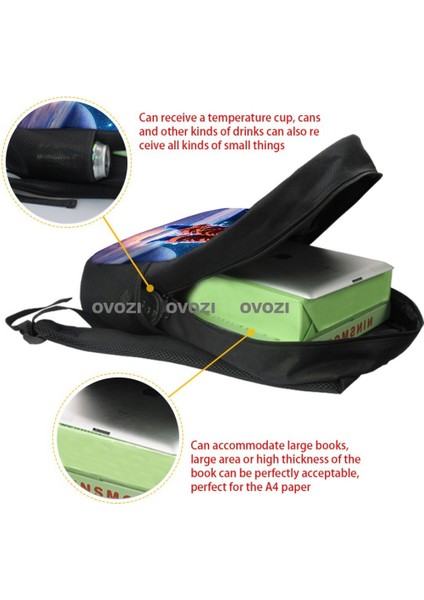 Ovozı Öğrenci Okul Çantası Günlük Omuz Çantası (Yurt Dışından) fiyatları